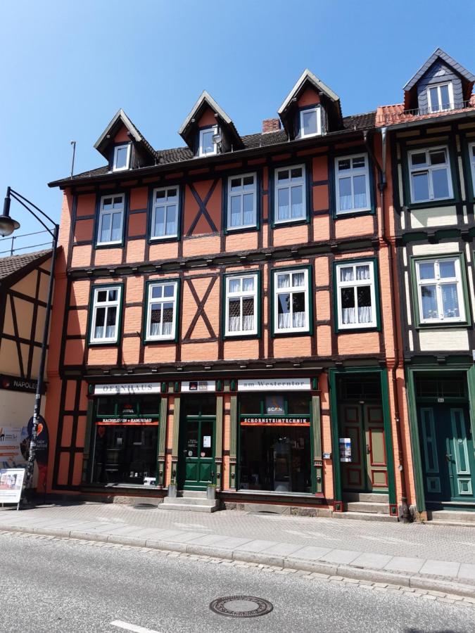 Ferienwohnung Ferienhaus am Westerntor III Wernigerode Exterior foto